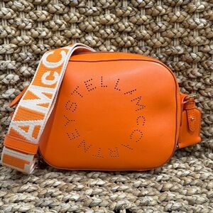 Stella McCartney Perforated Logo Camera Bag